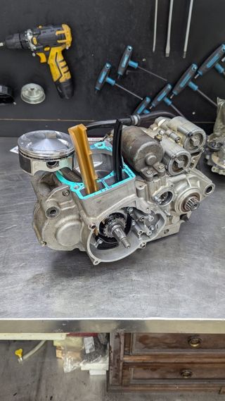 Ktm exc 450 2004 recién hecho motor