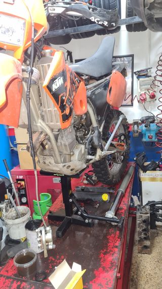 Ktm exc 450 2004 recién hecho motor
