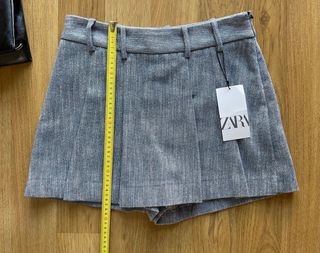 Falda pantalón plisada tablas twill T.S