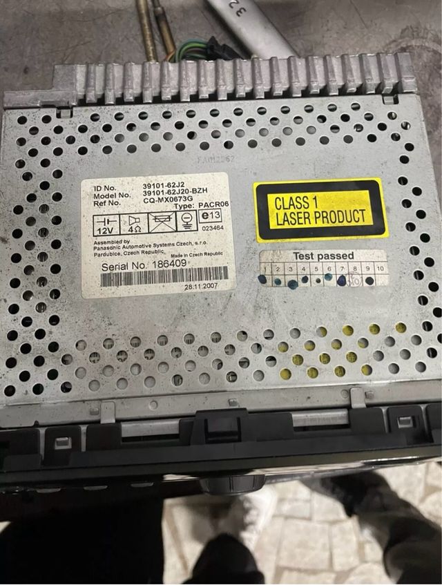 Autoradio stereo suzuki