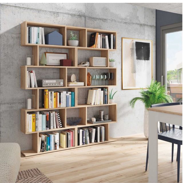 Modulos Estanteria color roble nuevas