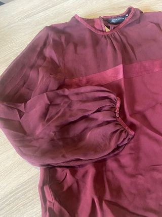 Top zara con Gasa