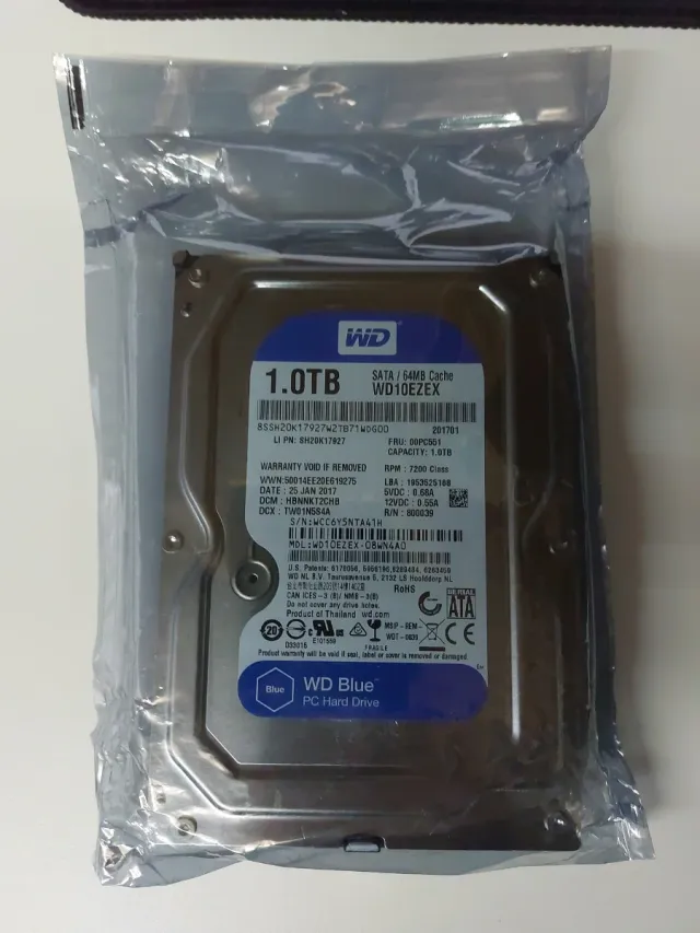 Hd WD sata 1 GB