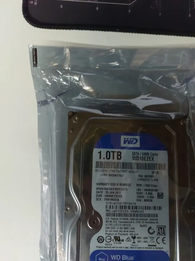 Hd WD sata 1 GB
