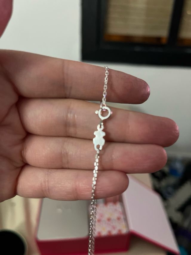 Cadena tous plata nueva