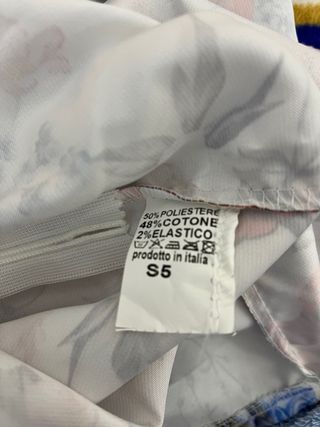 Vestido con Estampado de Flores