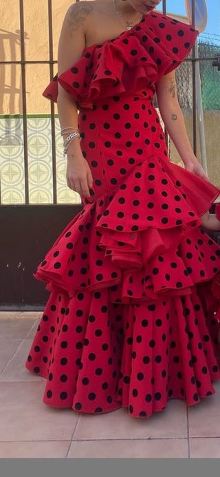 Traje de flamenca