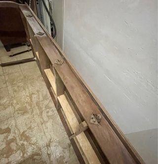 Antigua mesa francesa de 1840 restaurada