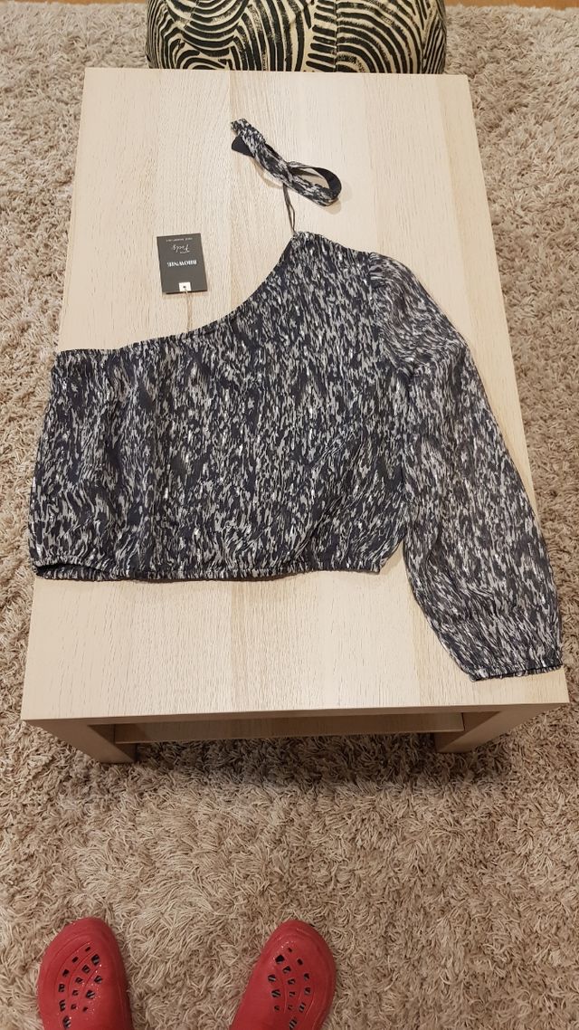 Blusa asimétrica nueva mujer Brownie