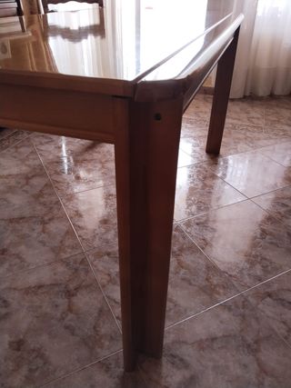 Mesa comedor extensible 