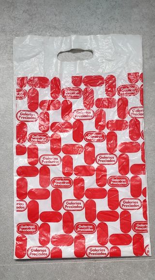 Bolsa antigua Galerías Preciados