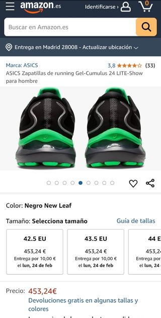 Zapatillas Asics Gel Culumus 24 Lite-Show