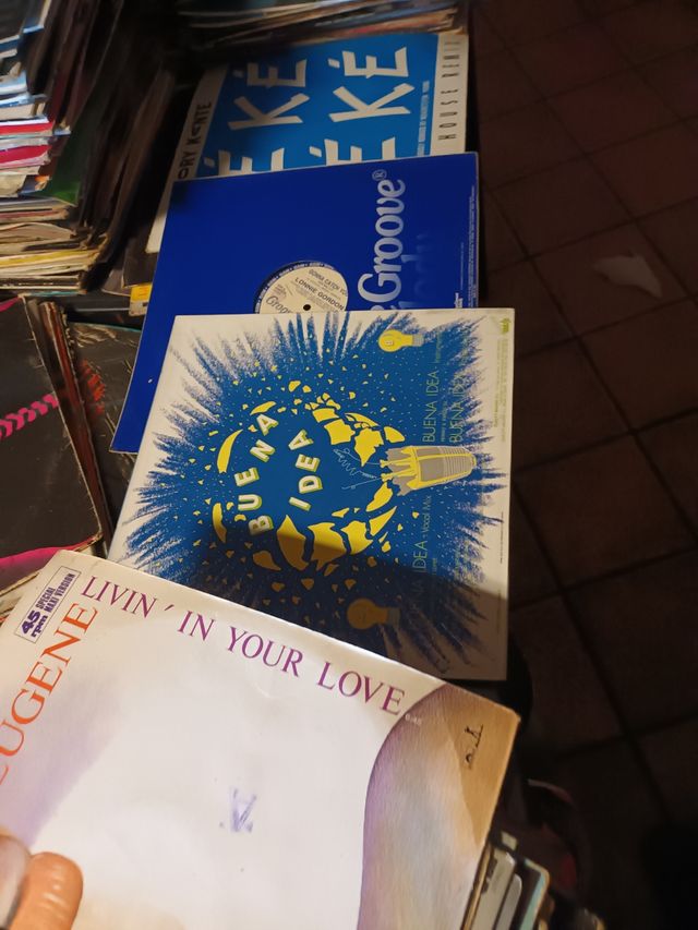 Discos de vinilo años setenta y ochenta