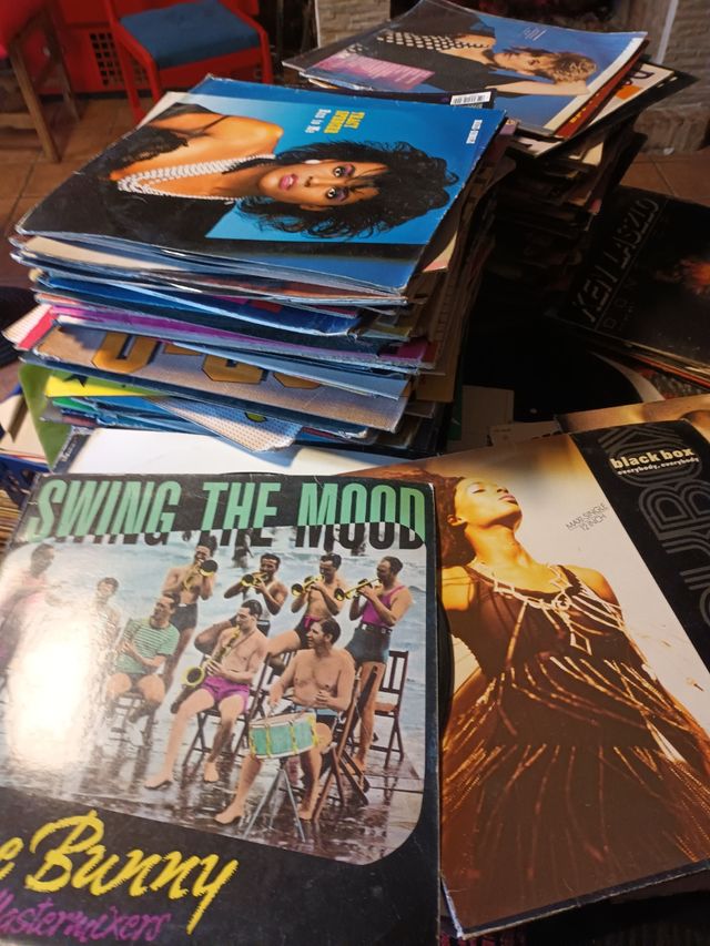 Discos de vinilo años setenta y ochenta