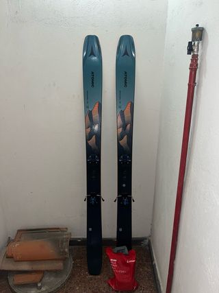 equipo esquis travesia