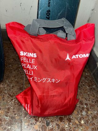 equipo esquis travesia