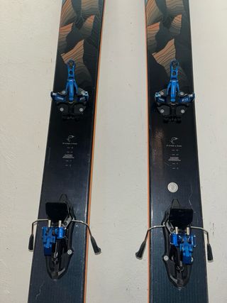 equipo esquis travesia