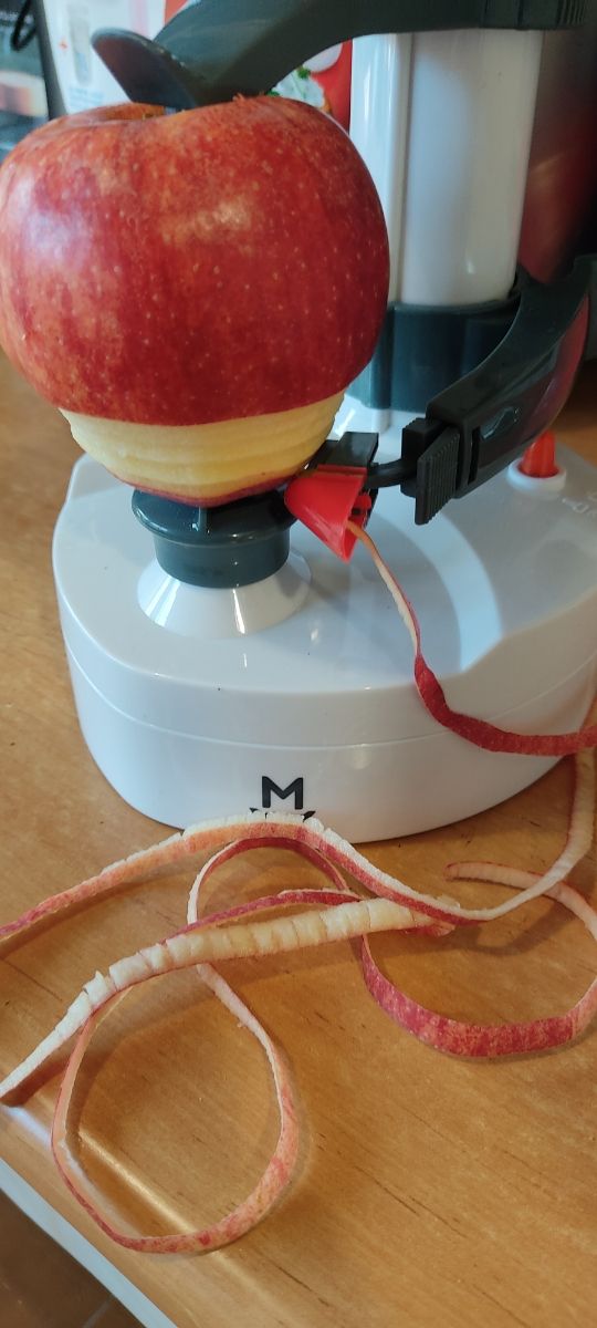 Maquina pelar manzanas 