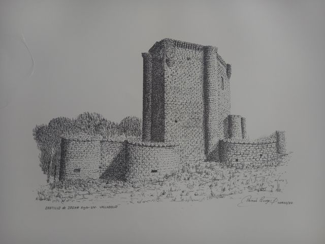 Láminas de castillos de Valladolid
