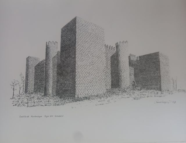 Láminas de castillos de Valladolid