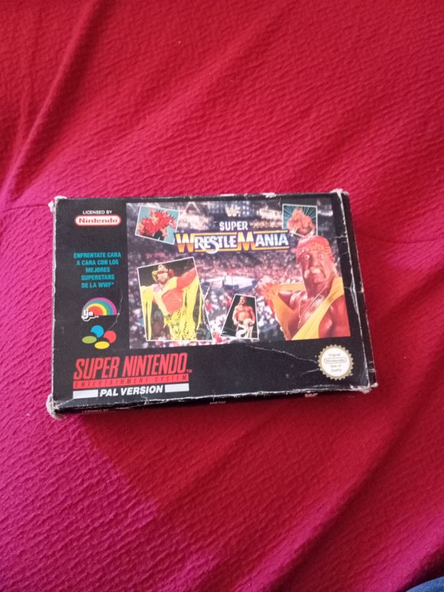 Wf super wrestlemania super nintendo