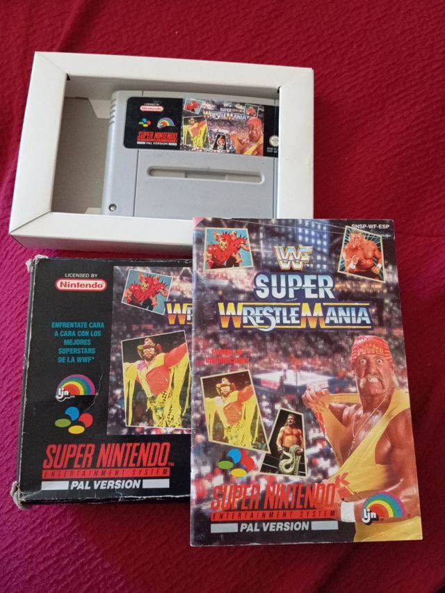 Wf super wrestlemania super nintendo