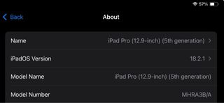 Ipad Pro M1 12.9 5th gen Space Black 1Tb