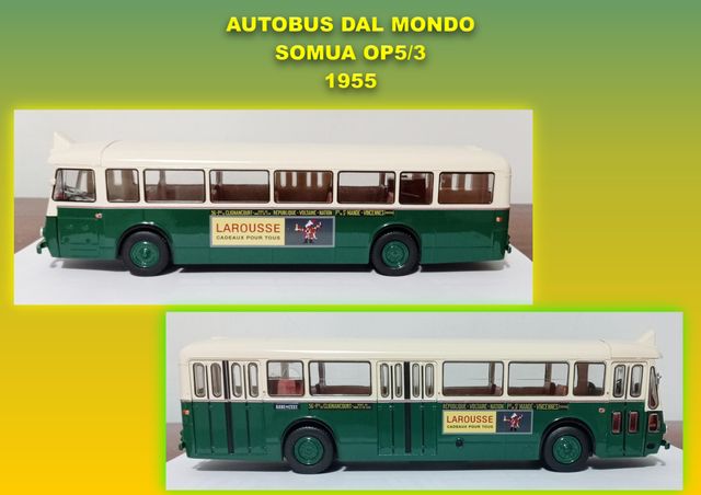 Autobus dal mondo SOMUA OP5/3 del 1955 Pullman
