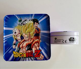 Caja metalica DBZ y Star wars