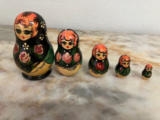 Matrioskas de madera