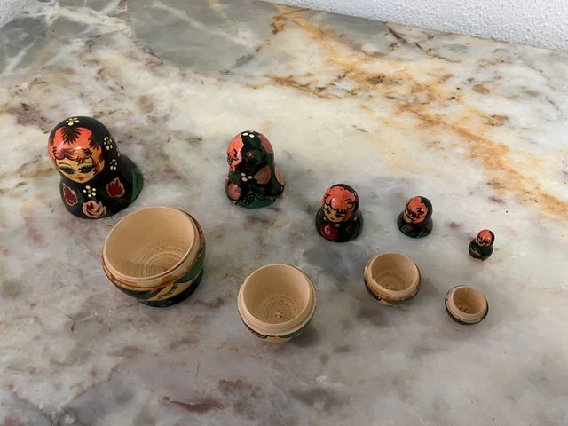 Matrioskas de madera