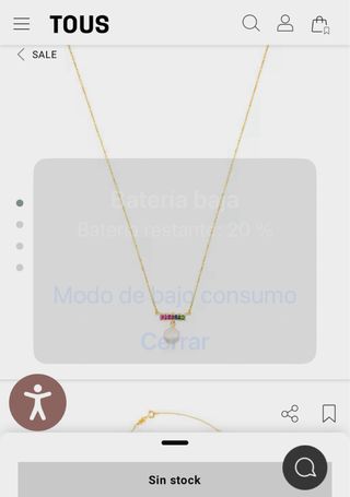 TOUS   ANILLO + GARGANTILLA oro 18 kilates .