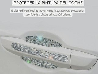 Manijas de puerta de coche de cristal