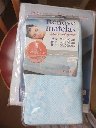 Funda colchón para una cama de 90cm