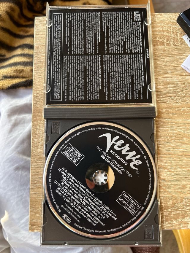 Cd jazz Oscar Peterson We Get Requests