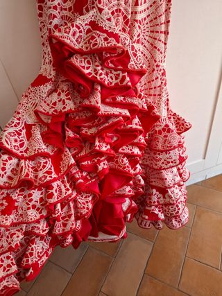 Traje de flamenca