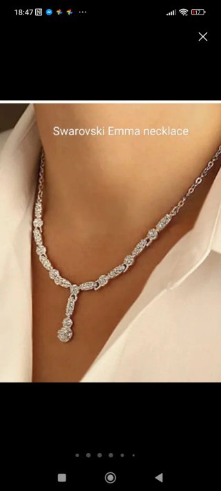 Collar nuevo Swarovski