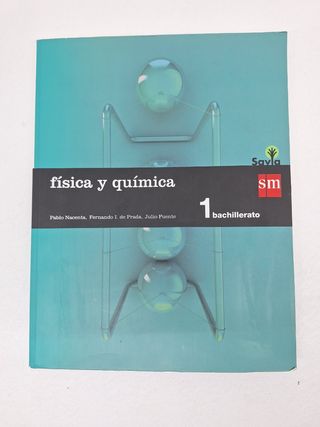 Física y química. 1 Bachillerato. Savia