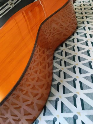 Guitarra Flamenca ciprés maciza