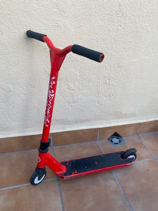 Patinete Scooter Free style oxelo Rojo