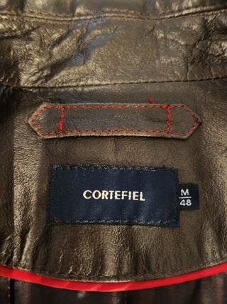 Chaquetón piel Cortefiel