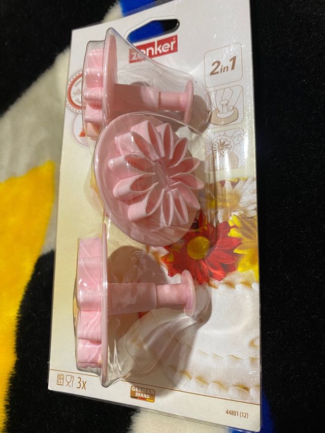 Molde de Flor 3 piezas