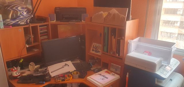 Escritorio Rinconera Madera