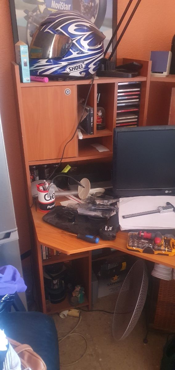 Escritorio Rinconera Madera