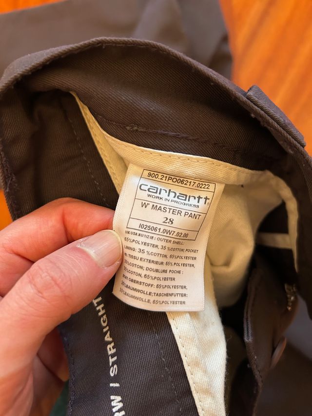 Pantaloni Carhartt donna