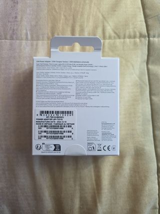 Cargador Samsung 25W original