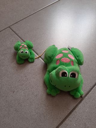 Tartaruga peluche Chicco con il piccolo