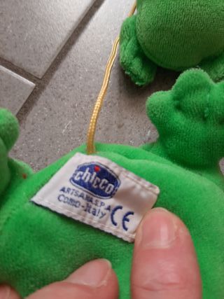 Tartaruga peluche Chicco con il piccolo