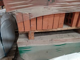 Ladrillo rojo raspado de 3.5 Cm