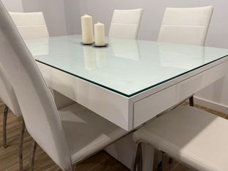 Mesa de diseño extensible 6/10 comensales